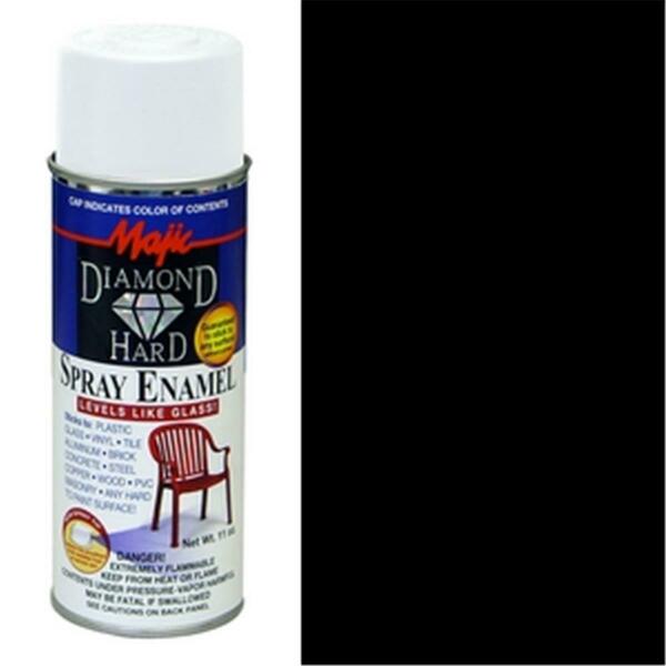 Majic Paints 11 oz. Dark Brown Diamond Hard Spray Enamel 52752150281
